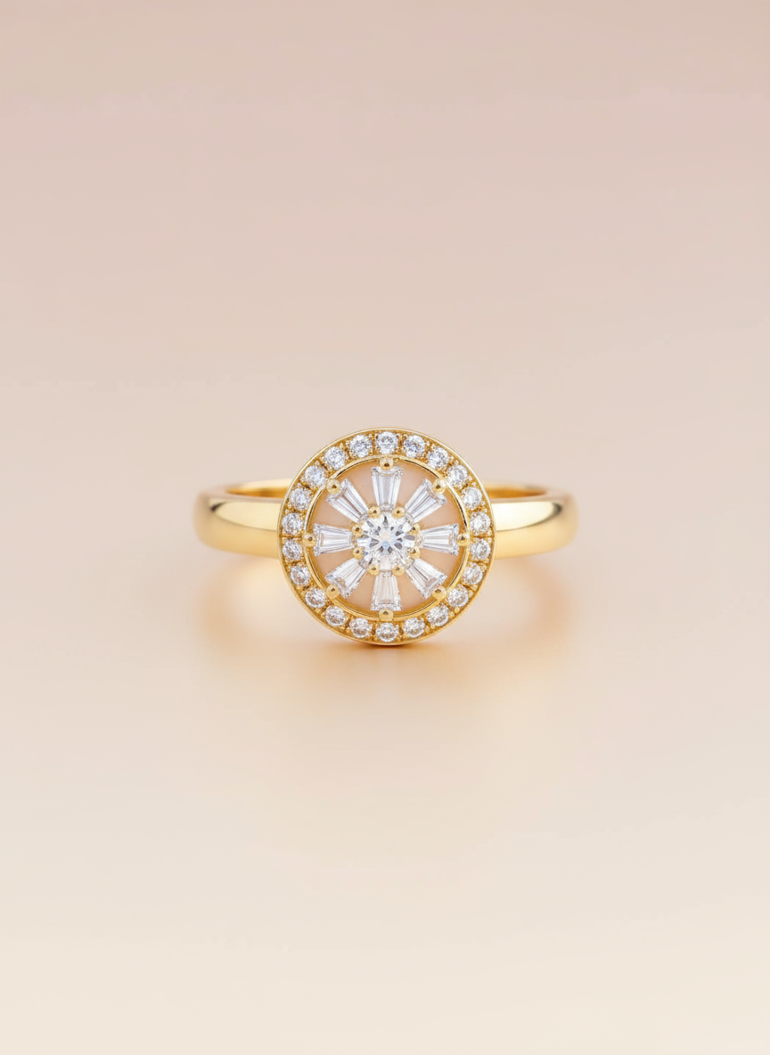 Premium Quality Imitation Jewelry Korean Ring KR003