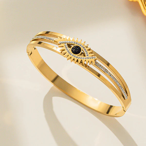 Premium Quality Imitation Jewelry Anti Tarnish Evil Eye Theme Bracelet ATB02
