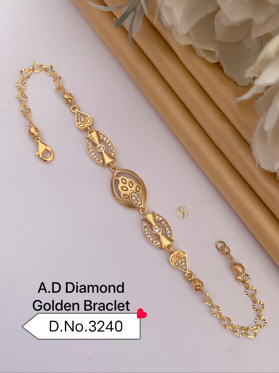 Premium Quality Imitation Jewellery AD Bracelet BR007