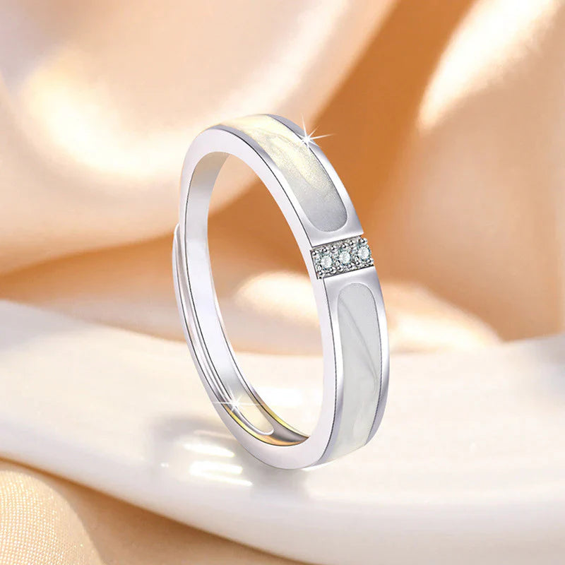 American Diamond Studded Contemporary Korean Finger Ring