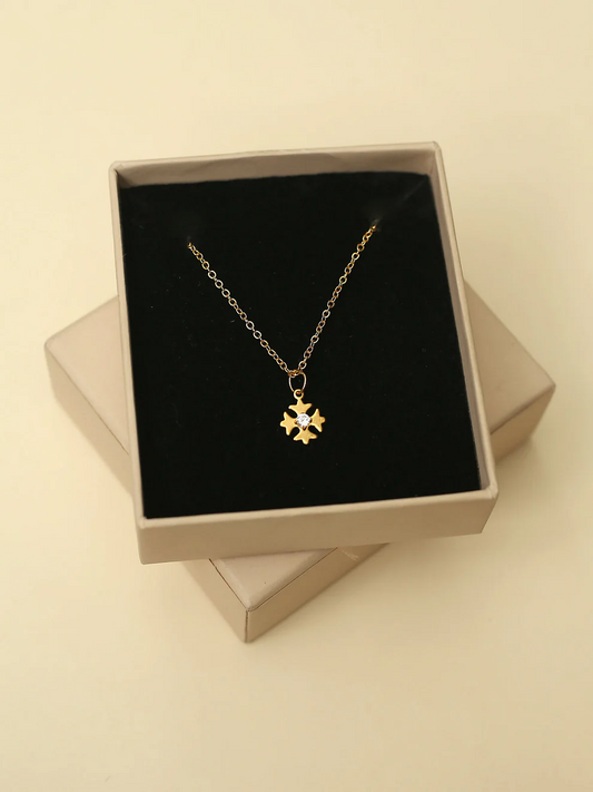 Gold Plated Star Theme Zelda Necklace