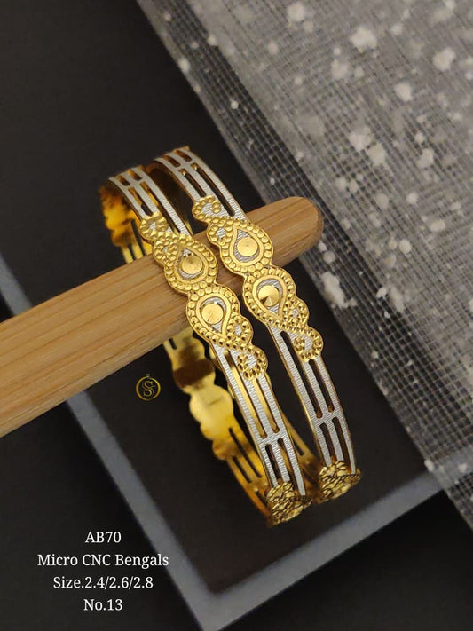Premium Quality Imitation Jewellery Micro CNC Bangles CNCB01
