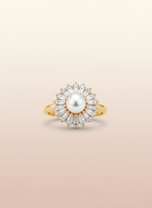 Premium Quality Imitation Jewelry Korean Ring KR001