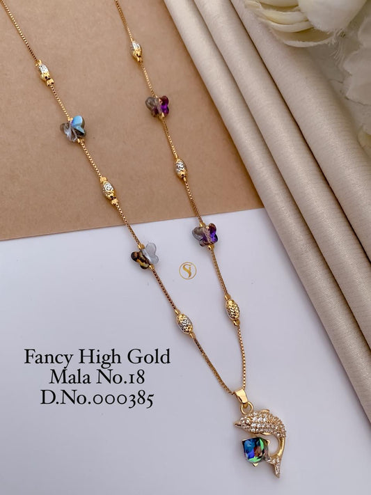 Premium Quality Imitation Jewellery Antique Mala AML023