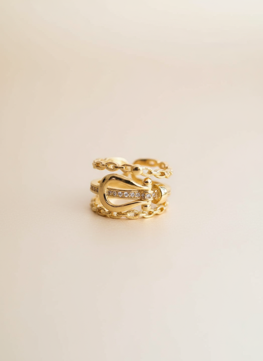 Premium Quality Imitation Jewelry Korean Ring KR005