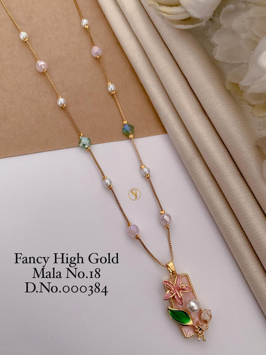 Premium Quality Imitation Jewellery Antique Mala AML025