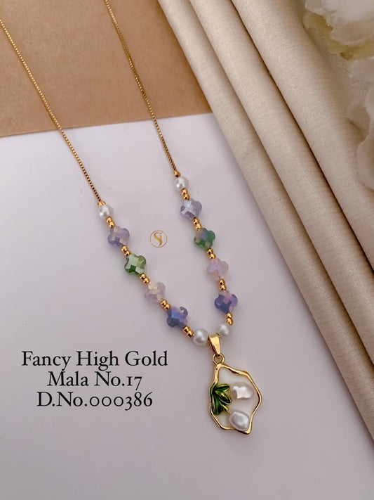 Premium Quality Imitation Jewellery Antique Mala AML027