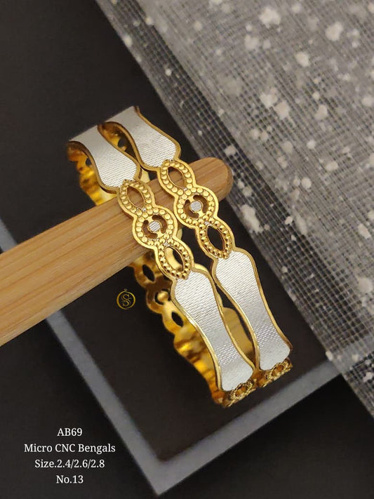 Premium Quality Imitation Jewellery Micro CNC Bangles CNCB03
