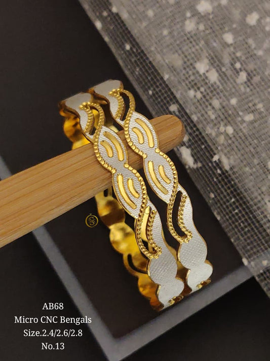 Premium Quality Imitation Jewellery Micro CNC Bangles CNCB04