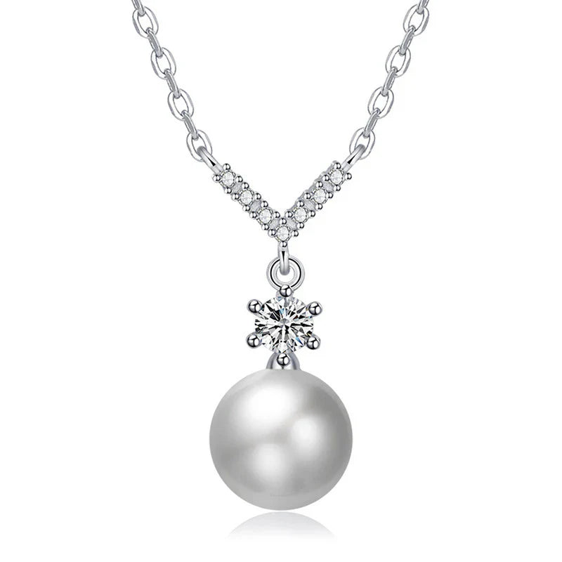 American Diamond Studded Contemporary Korean Pendant