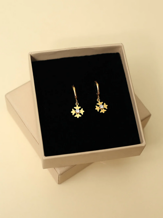 Gold Plated Star Theme Miller Earrings