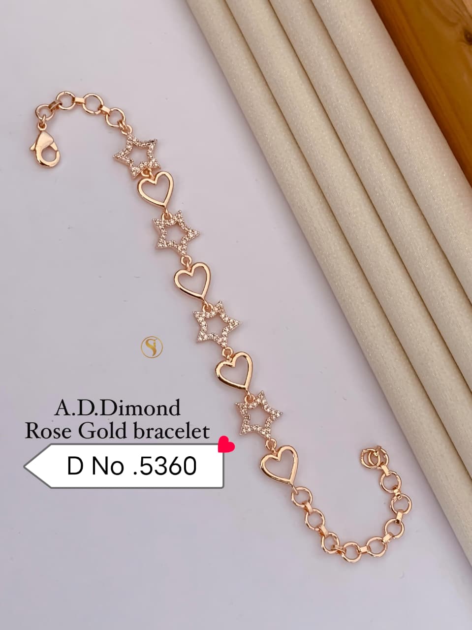 Premium Quality Imitation Jewellery AD Bracelet BR001